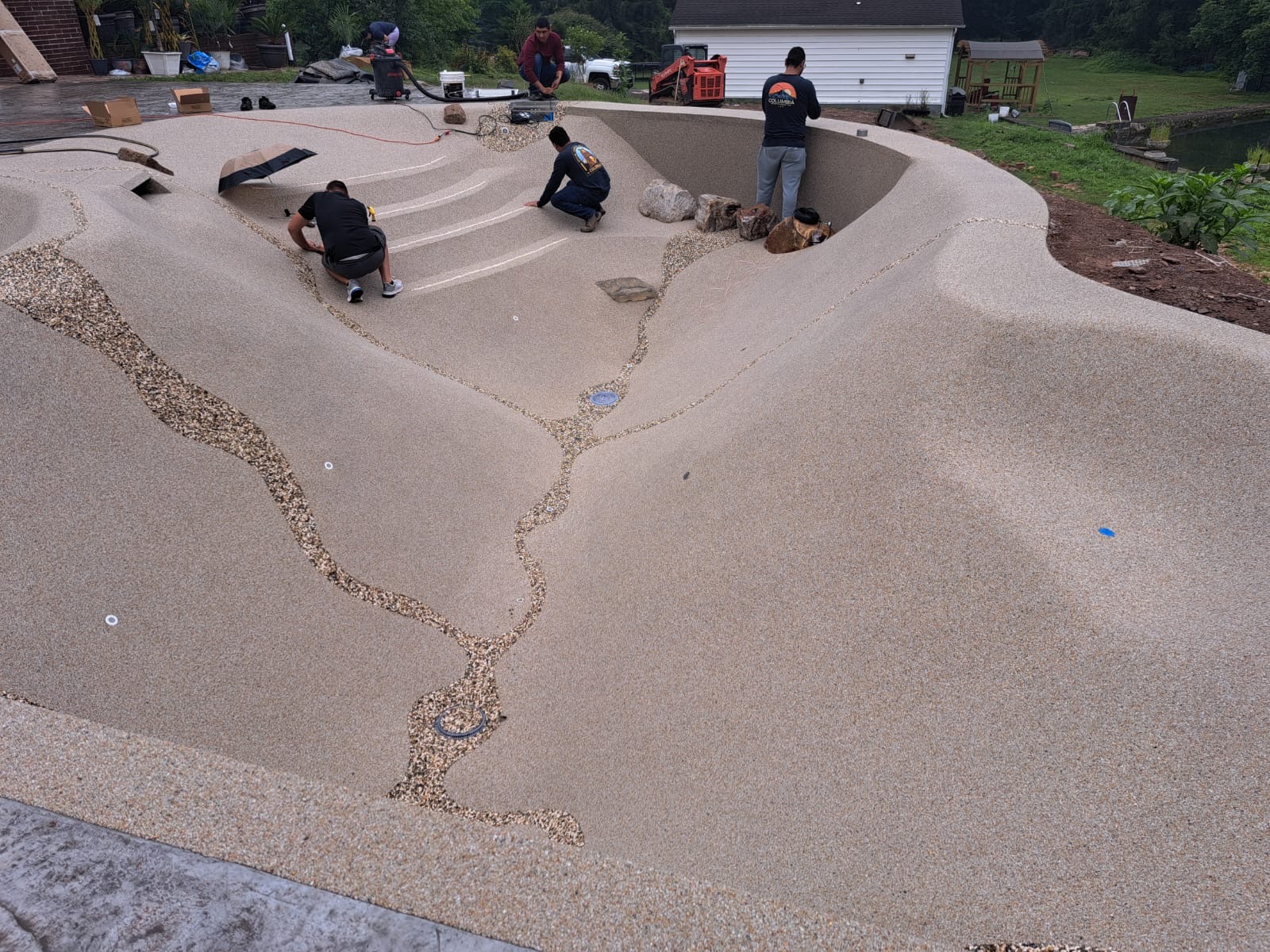 The Couch sand sculpted build — July 18
