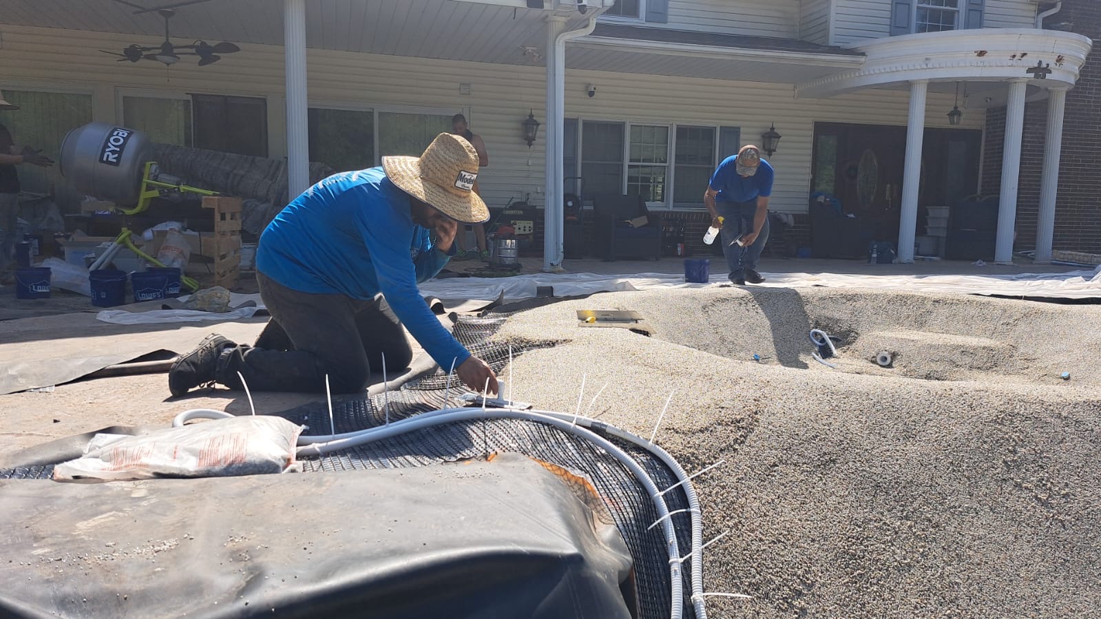 The Couch sand sculpted build — July 2