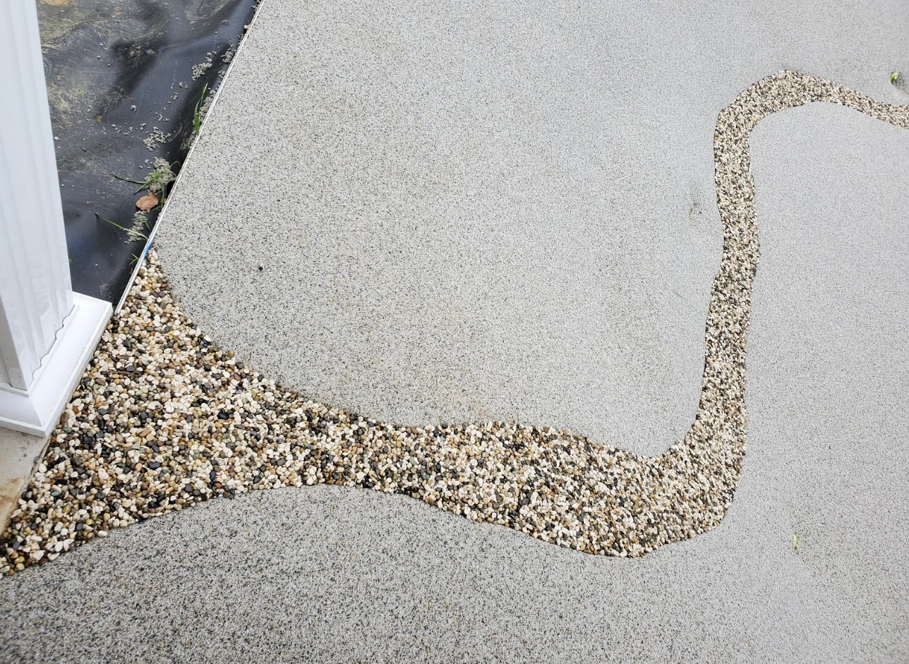 Sand sculpted pool by Blue Lagoon