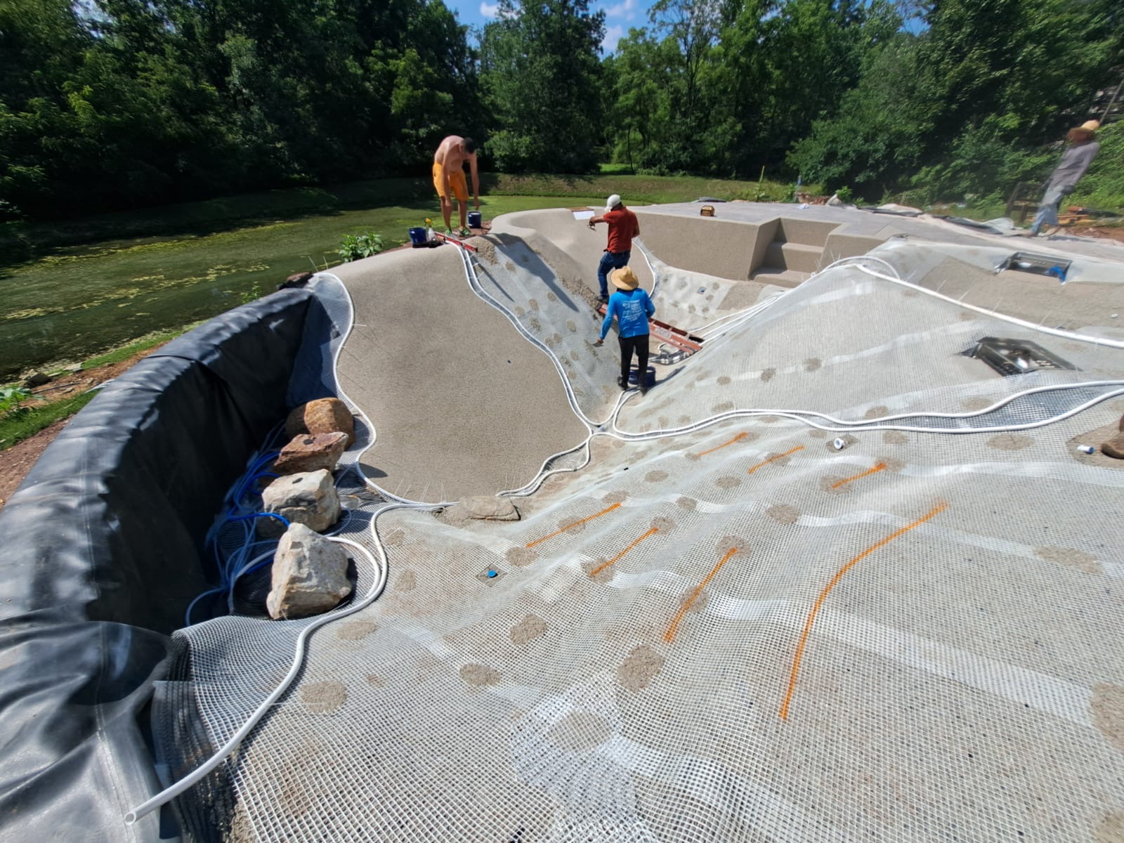 The Couch sand sculpted build — July 13