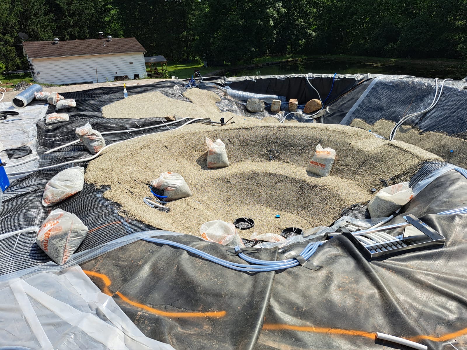 The Couch sand sculpted build — June 29