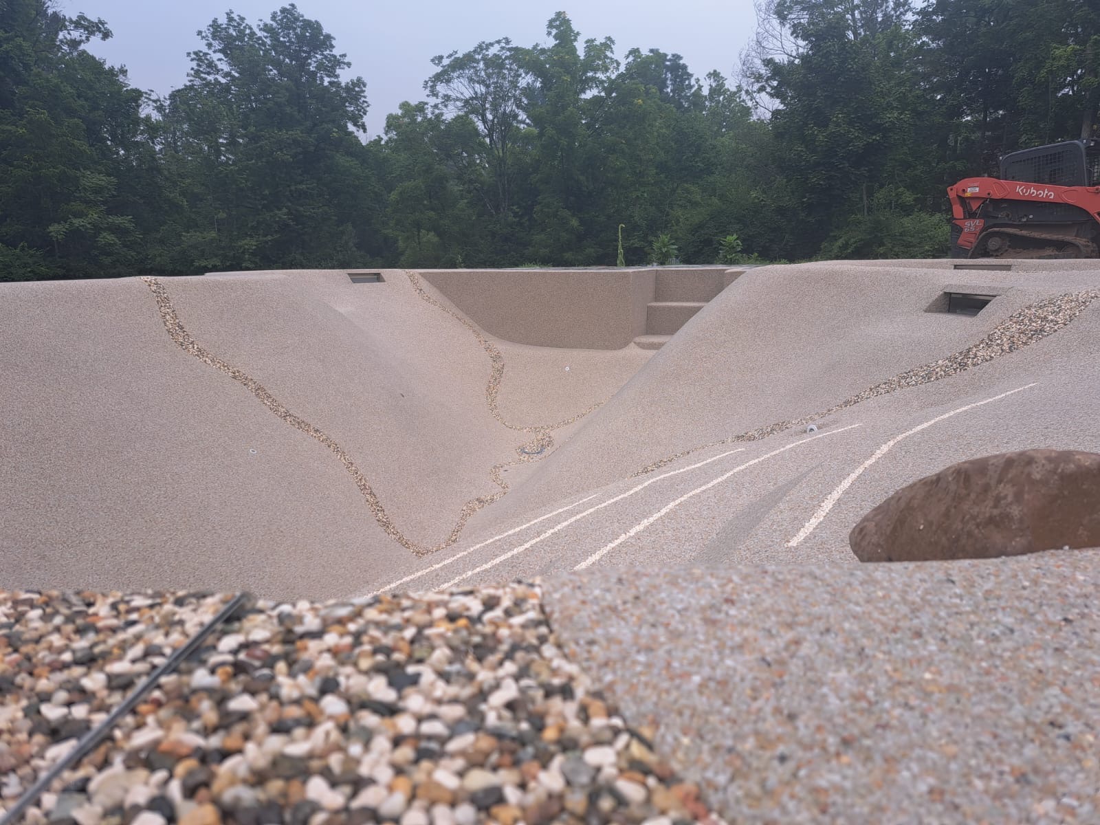 The Couch sand sculpted build — July 18