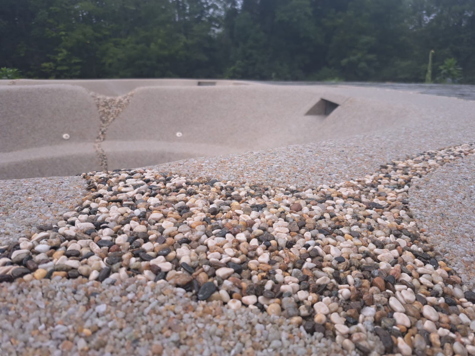 The Couch sand sculpted build — July 18