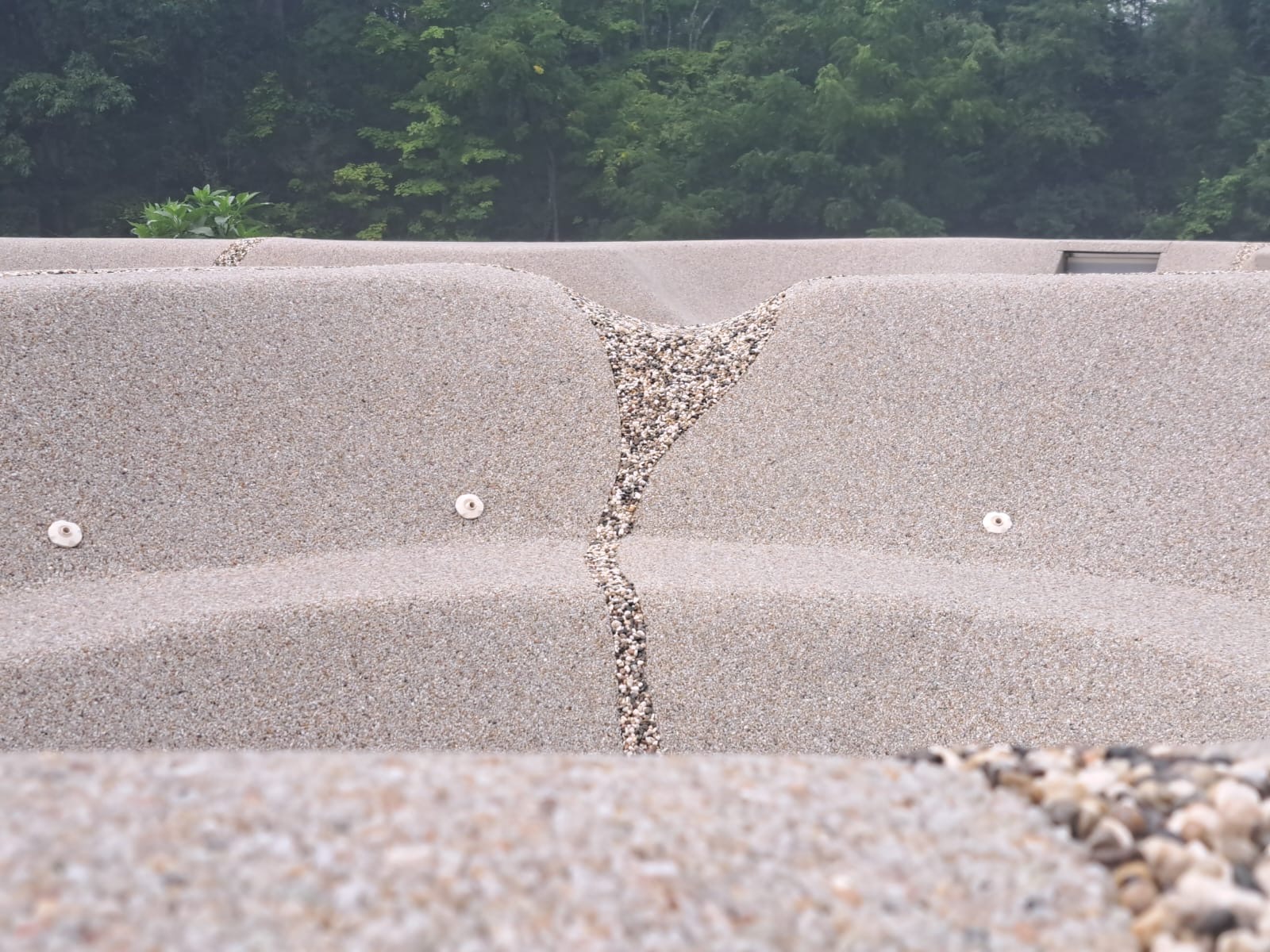The Couch sand sculpted build — July 18