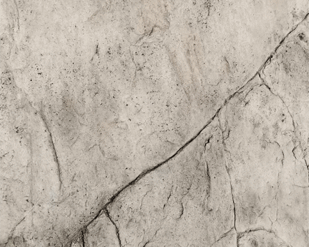 Gray granite cast rock color