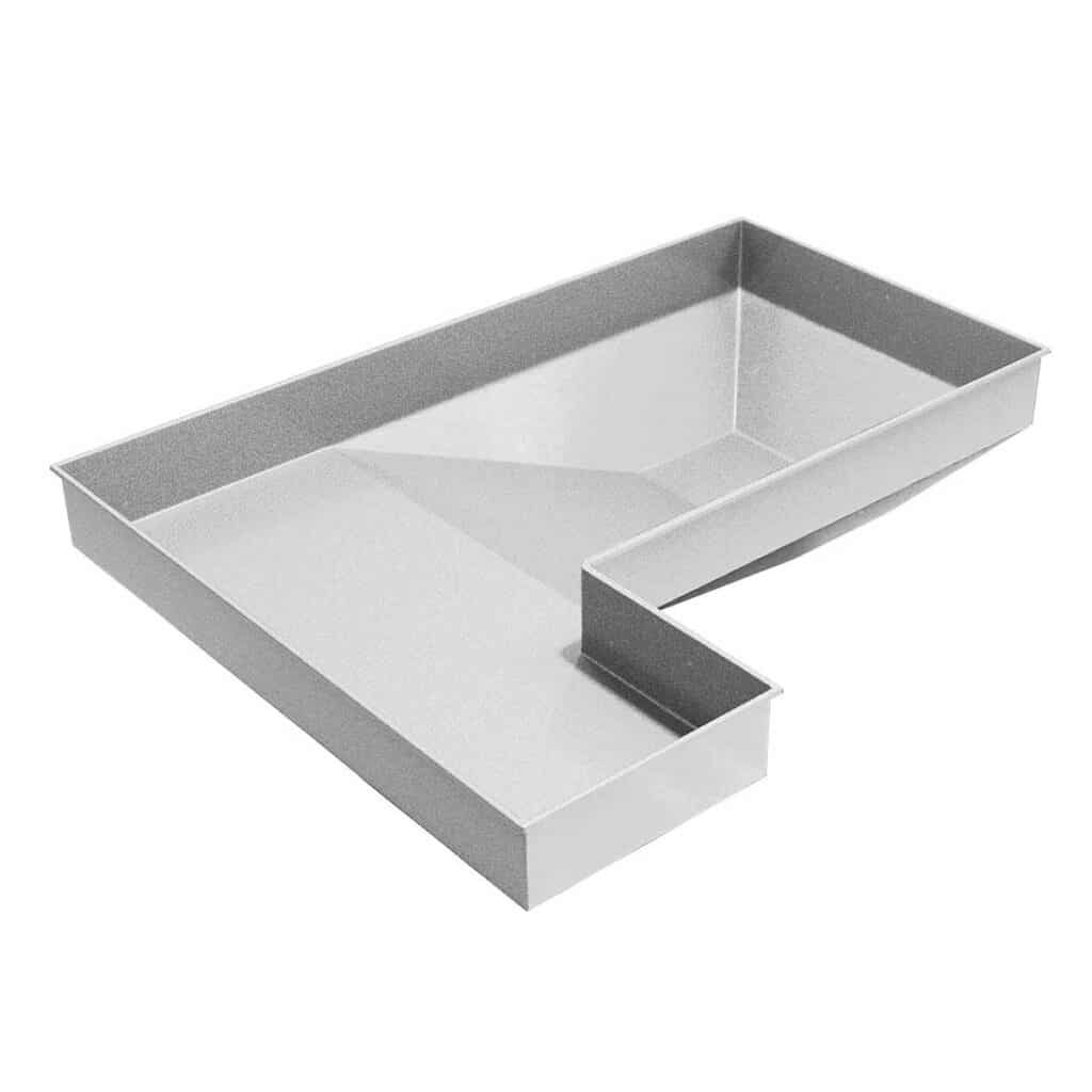 Full-L vinyl liner pool shape