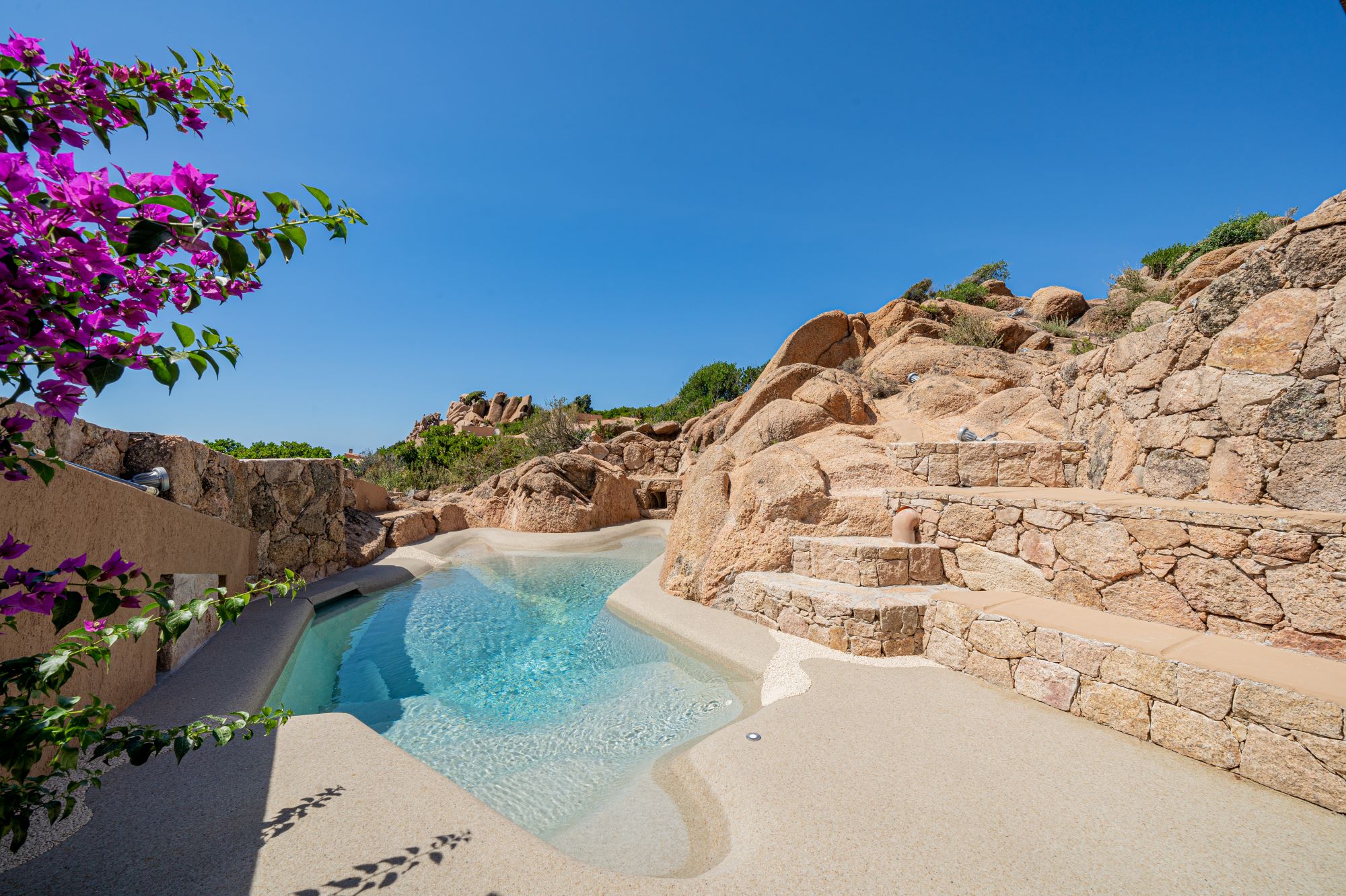 Bio.design pool at Costa Paradiso