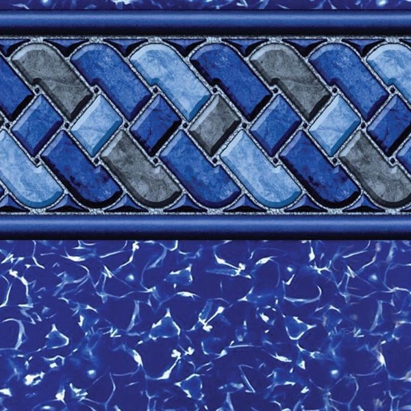 Cayman / Mystic Light Blue vinyl pool liner pattern