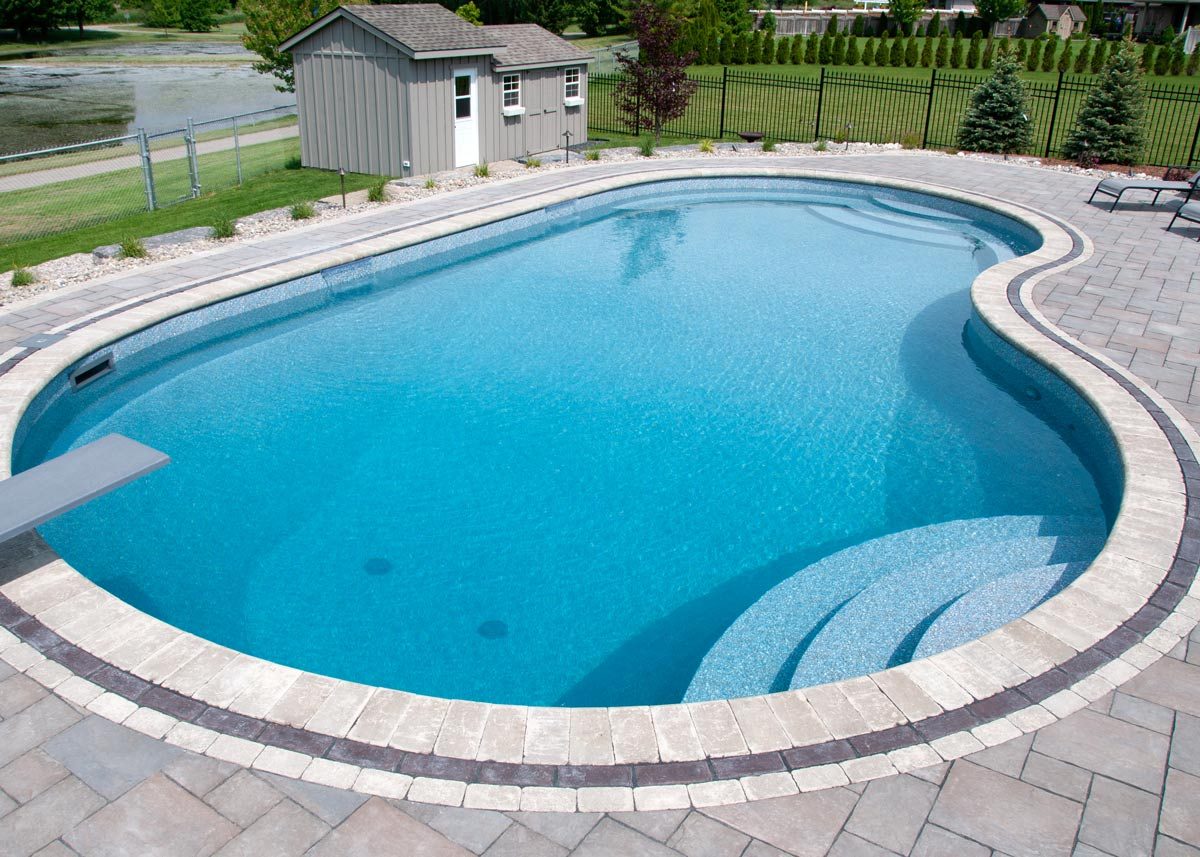 Celebrity vinyl liner pool shape