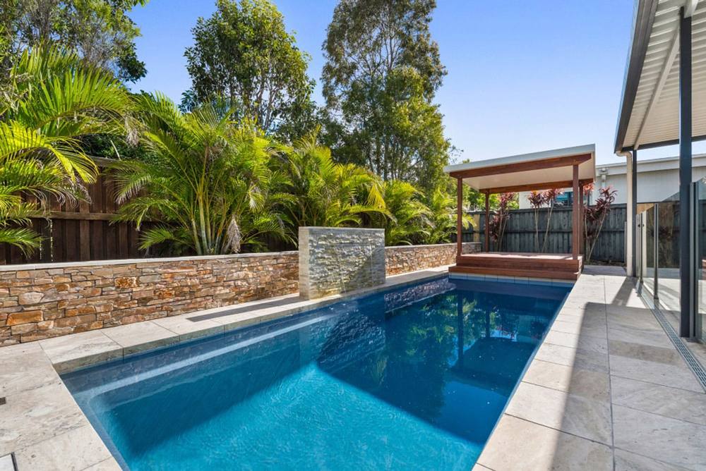 Enchantment 9.24 fiberglass pool by Latham