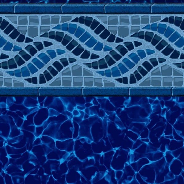 Summerwave / Cobalt Fusion vinyl pool liner pattern