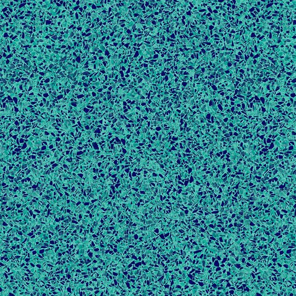 Terrazzo Caribbean vinyl pool liner pattern