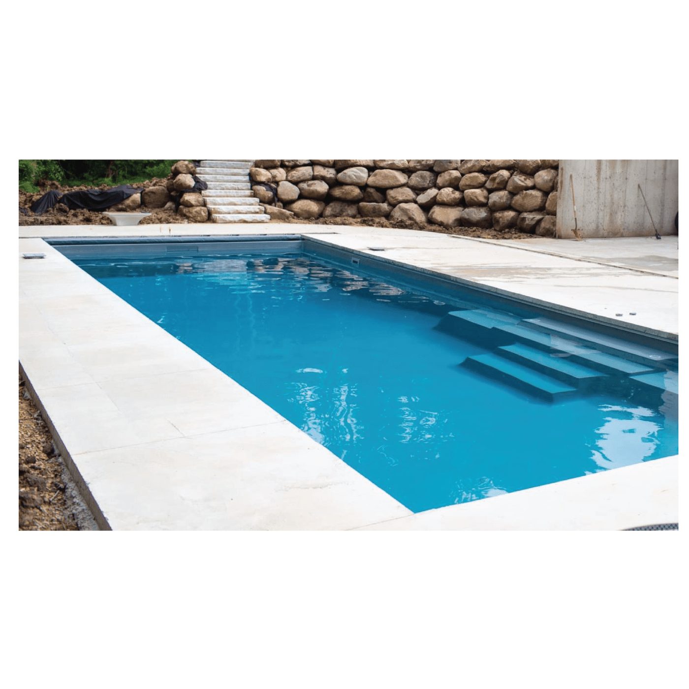 The Celebration fiberglass pool by Imagine Pools