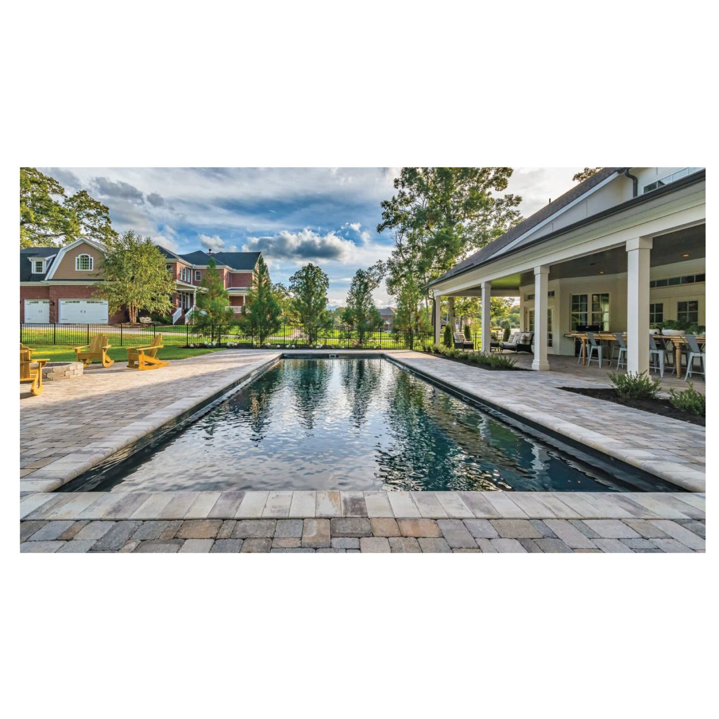 The Illusion fiberglass pool by Imagine Pools